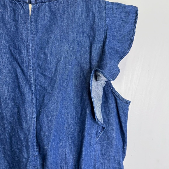 Levi's Kaede Linen Cotton Blend Romper Size Medium NWT - Picture 9 of 11